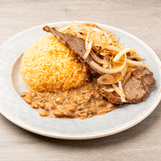 Bistec Encebollado