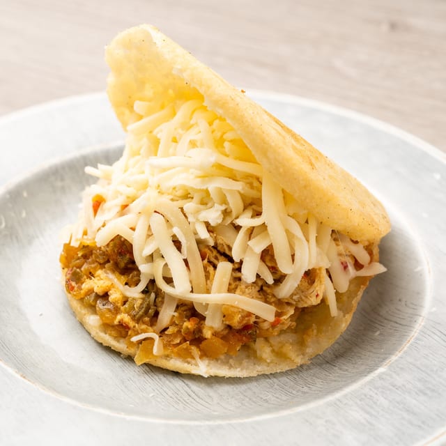 La Catira Arepa.